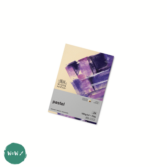 Winsor & Newton Pastel Pad 160gsm (75lb) - EARTH COLOURS -  9 x 12