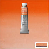 ARTISTS WATERCOLOUR PAINT - Winsor & Newton - PROFESSIONAL -  5ml Tube - Winsor Orange Red