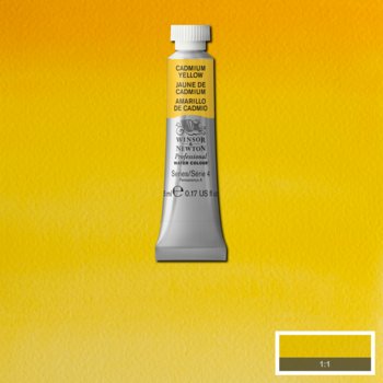 Watercolour 5ml Tube - Winsor & Newton Professional -  CADMIUM FREE Yellow