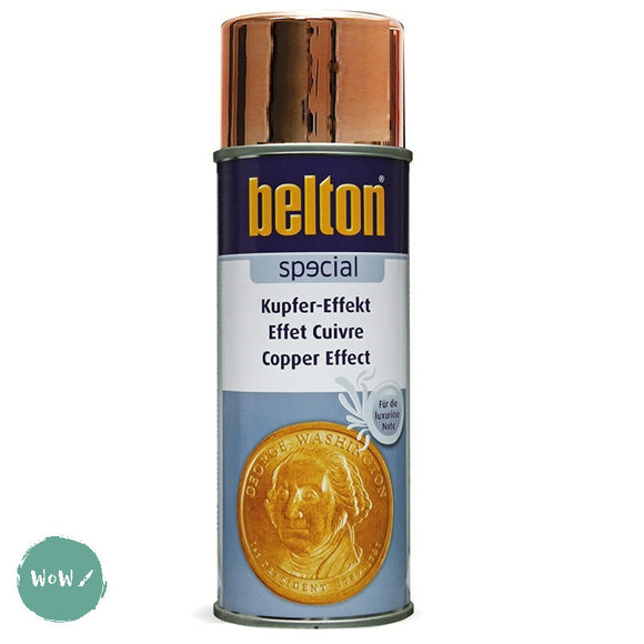 ACRYLIC PAINT - Spray Cans – 400ml - BELTON - Chrome Copper