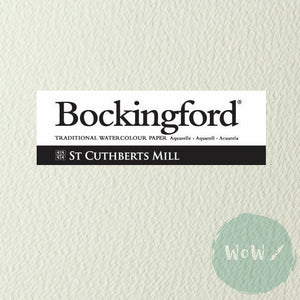 Bockingford Tinted Watercolour sheets 140lb, NOT Surface- PACK of FIVE SHEETS 30 x 22" - Eggshell