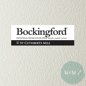 Bockingford Tinted Watercolour sheets 140lb, NOT Surface- PACK of FIVE SHEETS 30 x 22" - Grey