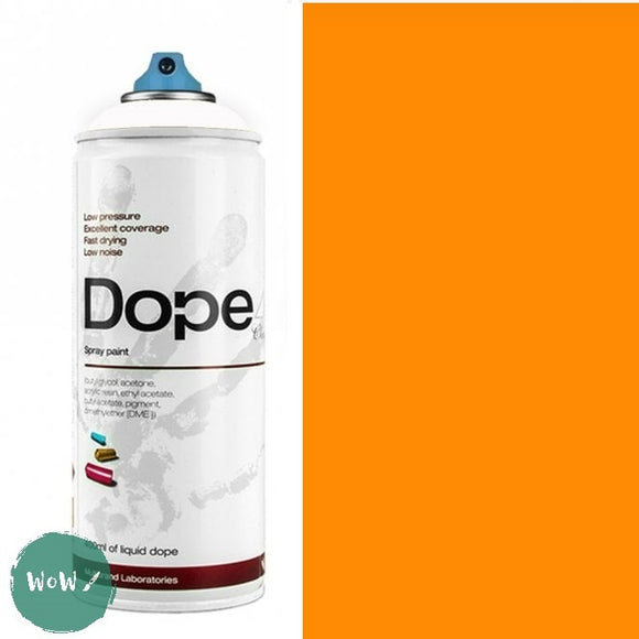 ACRYLIC PAINT - Spray Cans – 400ml - DOPE CLASSIC D-020 PASTEL ORANGE