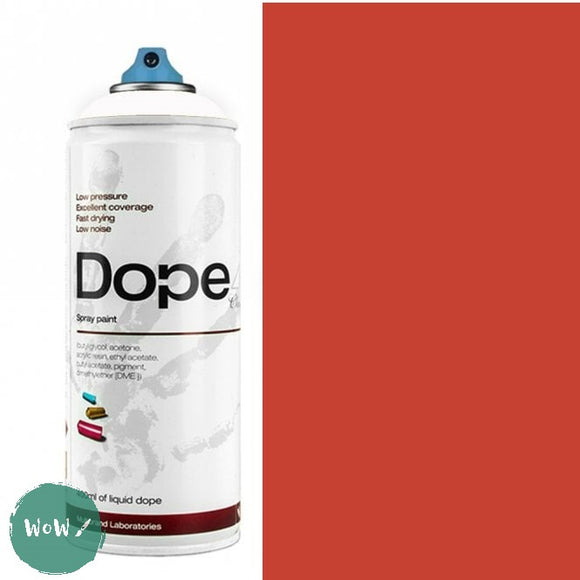 ACRYLIC PAINT - Spray Cans – 400ml -  DOPE CLASSIC D-031 Bomba Red
