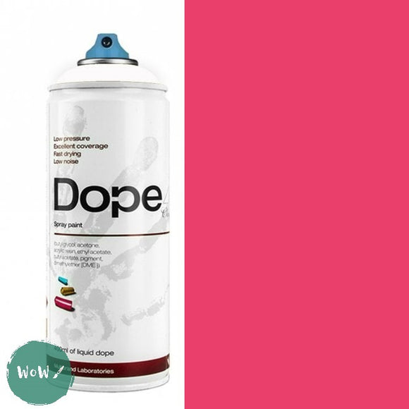 ACRYLIC PAINT - Spray Cans – 400ml -  DOPE CLASSIC D-034 Raspberry