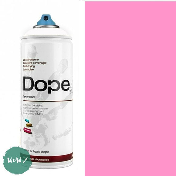 ACRYLIC PAINT - Spray Cans – 400ml - DOPE CLASSIC D-040 SHOCK PINK