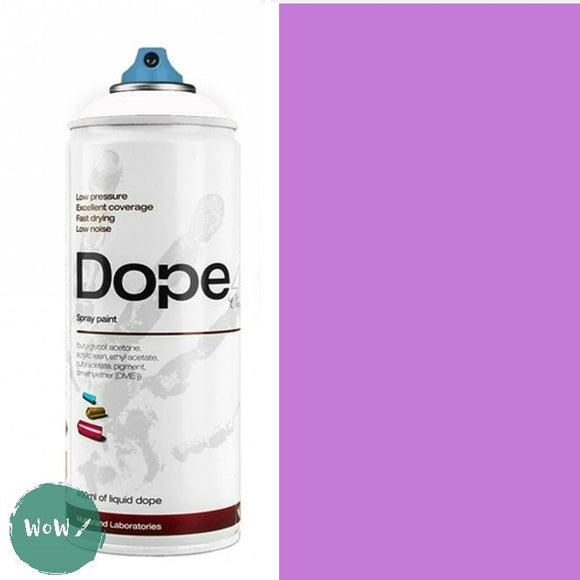 ACRYLIC PAINT - Spray Cans – 400ml - DOPE CLASSIC D-050 VIOLA