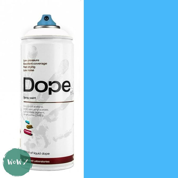 ACRYLIC PAINT - Spray Cans – 400ml -  DOPE CLASSIC D-060 BABY BLUE