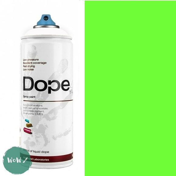 ACRYLIC PAINT - Spray Cans – 400ml - DOPE CLASSIC D-080 PISTACHIO GREEN