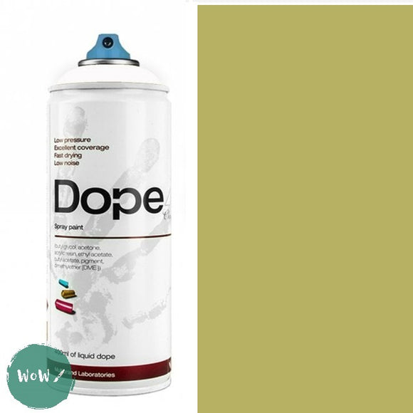 ACRYLIC PAINT - Spray Cans – 400ml - DOPE CLASSIC D-087 OLIVE