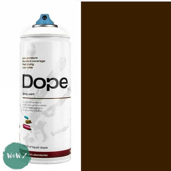 ACRYLIC PAINT - Spray Cans – 400ml - DOPE CLASSIC D-103 CHOCOLATE