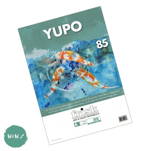 Yupo Synthetic Paper, FRISK 85gsm-  A2  Pack of 10 loose sheets