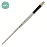 ARTIST BRUSH - Daler Rowney - GRADUATE -  Bristle -   FLAT 8 Long handle
