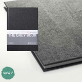 Hardback sketchbook - Square bound - Coloured paper - Hahnemuhle GREY Book - A5