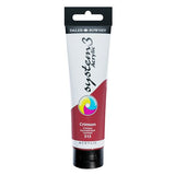 Daler Rowney System3 Acrylic Paint- 150ml tube -	Crimson