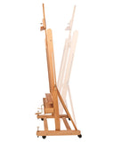 Studio Easel- MABEF - Small 'H' Frame - with hand cranked height adjustment - M05