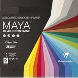 CLAIREFONTAINE MAYA coloured CARD  270g  A1