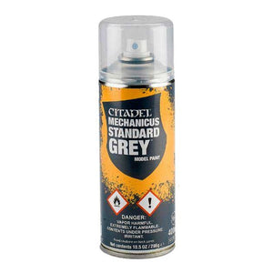 ACRYLIC SPRAY PAINT – Games Workshop - CITADEL - 400ml - 	MECHANICUS STANDARD GREY