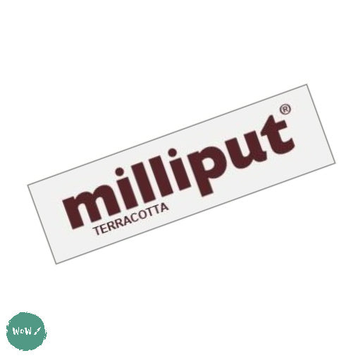MILLIPUT Two-part Epoxy Putty 113.4 grams-  Terracotta