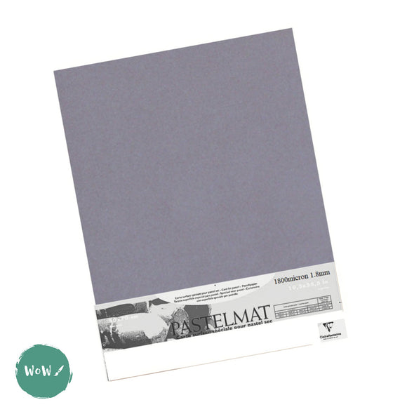 Clairefontaine Pastelmat Mounted Board - Light Blue 19.5 x 27.5 in