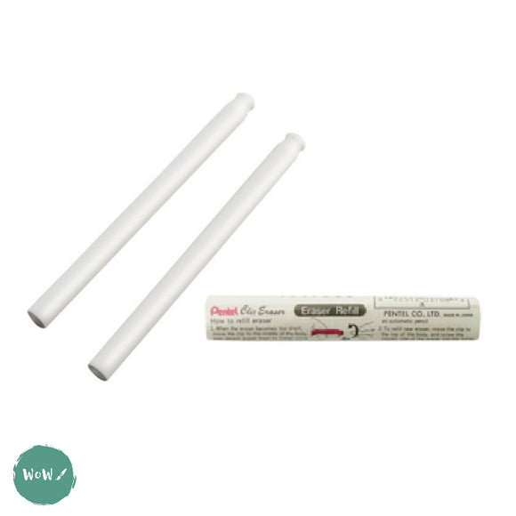 Eraser- Pentel Clic Eraser REFILLS (pack of 2)