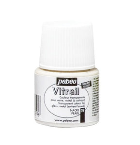 GLASS PAINT - Pebeo VITRAIL - 45ml - 	PEARL 050-039