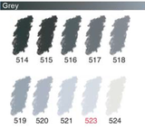 ARTISTS Soft Pastels - Sennelier - PASTEL L'ECU - SINGLE -	519	-	Grey 519