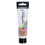 Daler Rowney System3 Acrylic Paint- 150ml tube -	Peach (Portrait /Flesh Tint) Pink