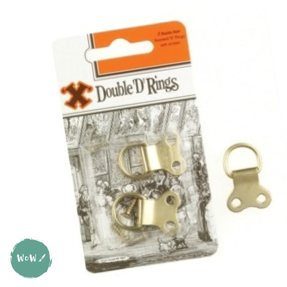Framing Accessories - X-HOOK -  DOUBLE D-RINGS