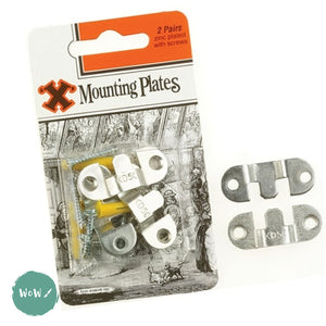 Framing Accessories - X-HOOK -  MOUNTING PLATES
