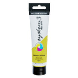 Daler Rowney System3 Acrylic Paint- 150ml tube -	Lemon Yellow