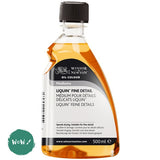 Winsor & Newton Oils- Solvents & Mediums- LIQUIN FINE DETAIL 500ml