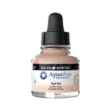 WATERCOLOUR - Liquid Watercolour Ink - Daler Rowney - AQUAFINE 29.5ml Pipette Bottles - PEACH PINK (PORTRAIT / FLESH TINT))