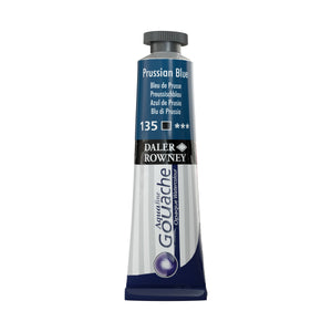 GOUACHE – Daler Rowney – AQUAFINE – 15ml Tube - PRUSSIAN BLUE