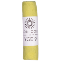 ARTISTS SOFT PASTELS - Unison Colour Handmade - SINGLES – YELLOW GREEN EARTH – YGE9